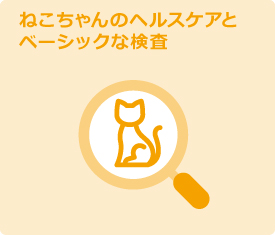 ねこちゃんのヘルスケアとベーシックな検査